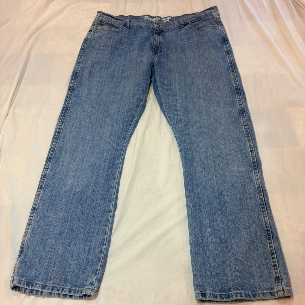 Wrangler Retro Relaxed Bootcut Jeans Mens 40x32 Medium Wash Blue 10WRT20CR
